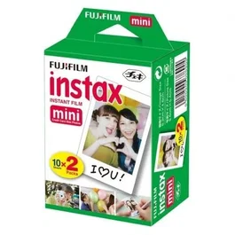 Fujifilm Pack 2 Cartuchos Carga 10 Fotos Instax Instax Mini